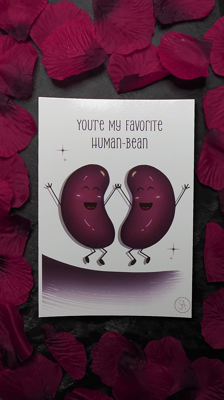 Love/friendship card bean